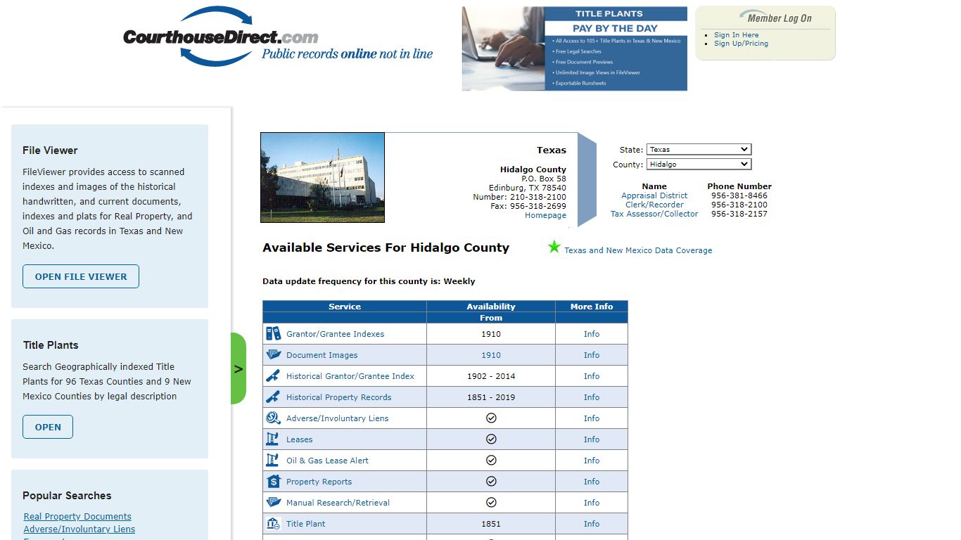 Search Hidalgo County Public Property Records Online ...